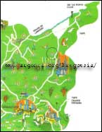 Mapa parcial do Concelho de Guimarães