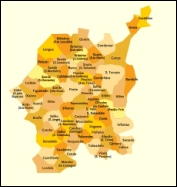 Mapa do Concelh o de Guimarães