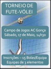 Torneio de Fute-Volei - Cartaz